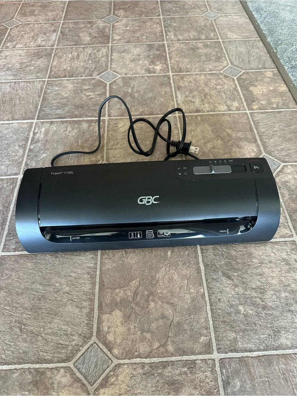 Swingline GBC Fusion 1100L Laminator Photo/Document Black Hot & Cool